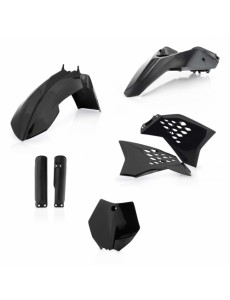 KIT PLÁSTICOS COMPLETO ACERBIS KTM SX 65 2009 - 2011 PRETO